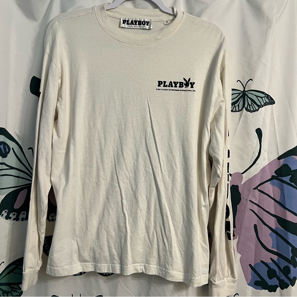 PLAYBOY by PacSun Off-White Tee